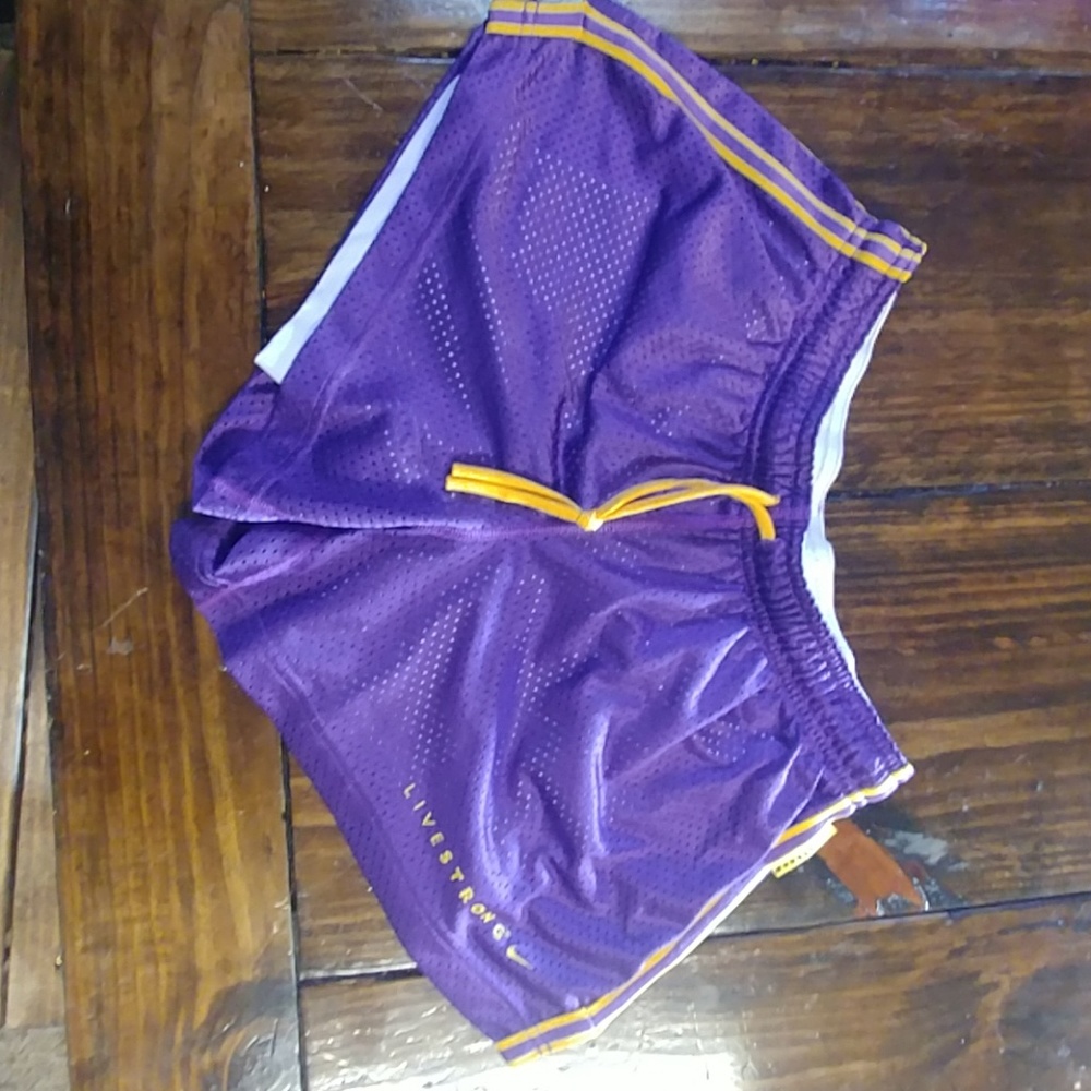 Nike Dri Fit Livestrong Womens Athletic Shorts